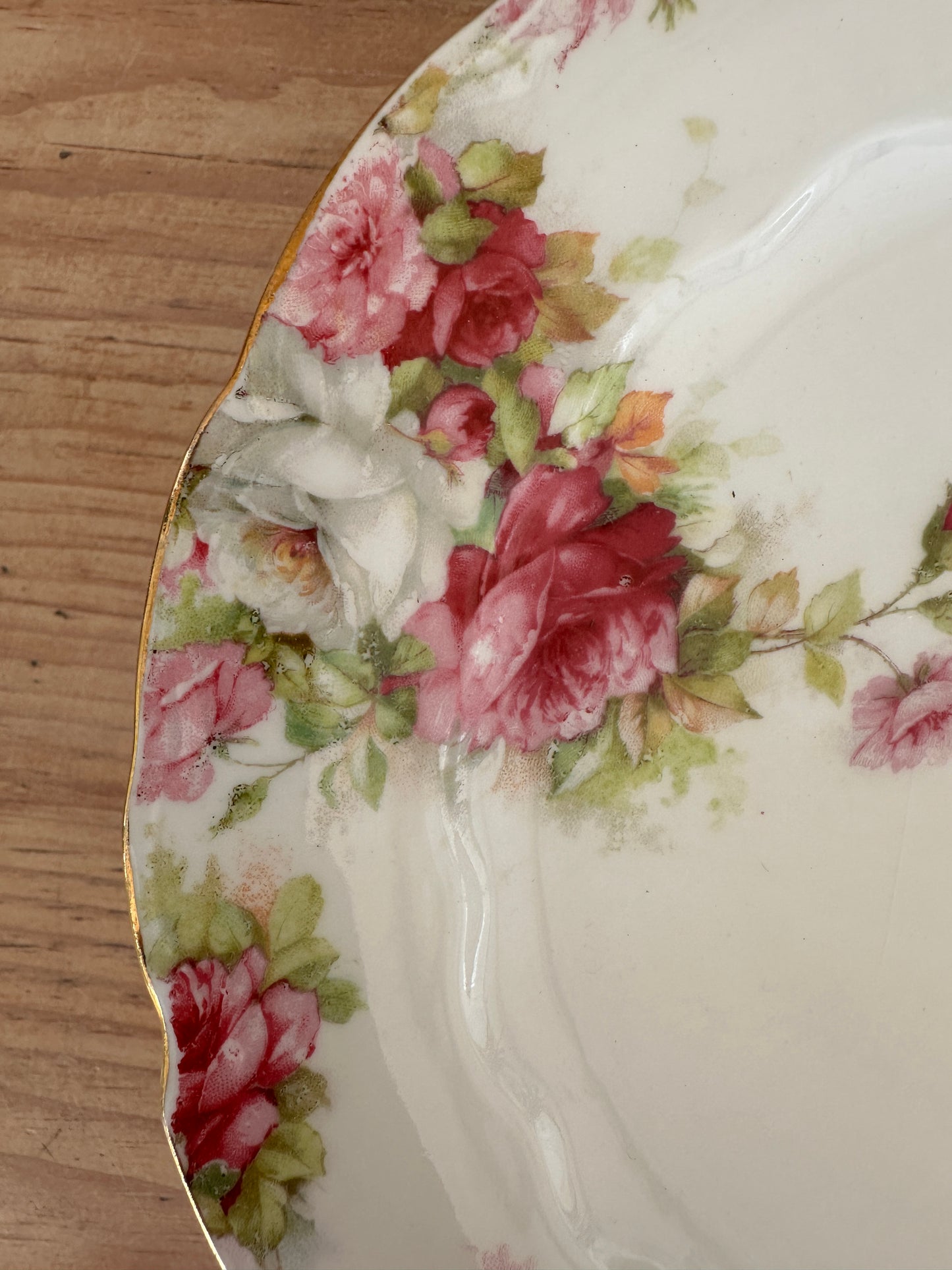 KPM German Floral Plates