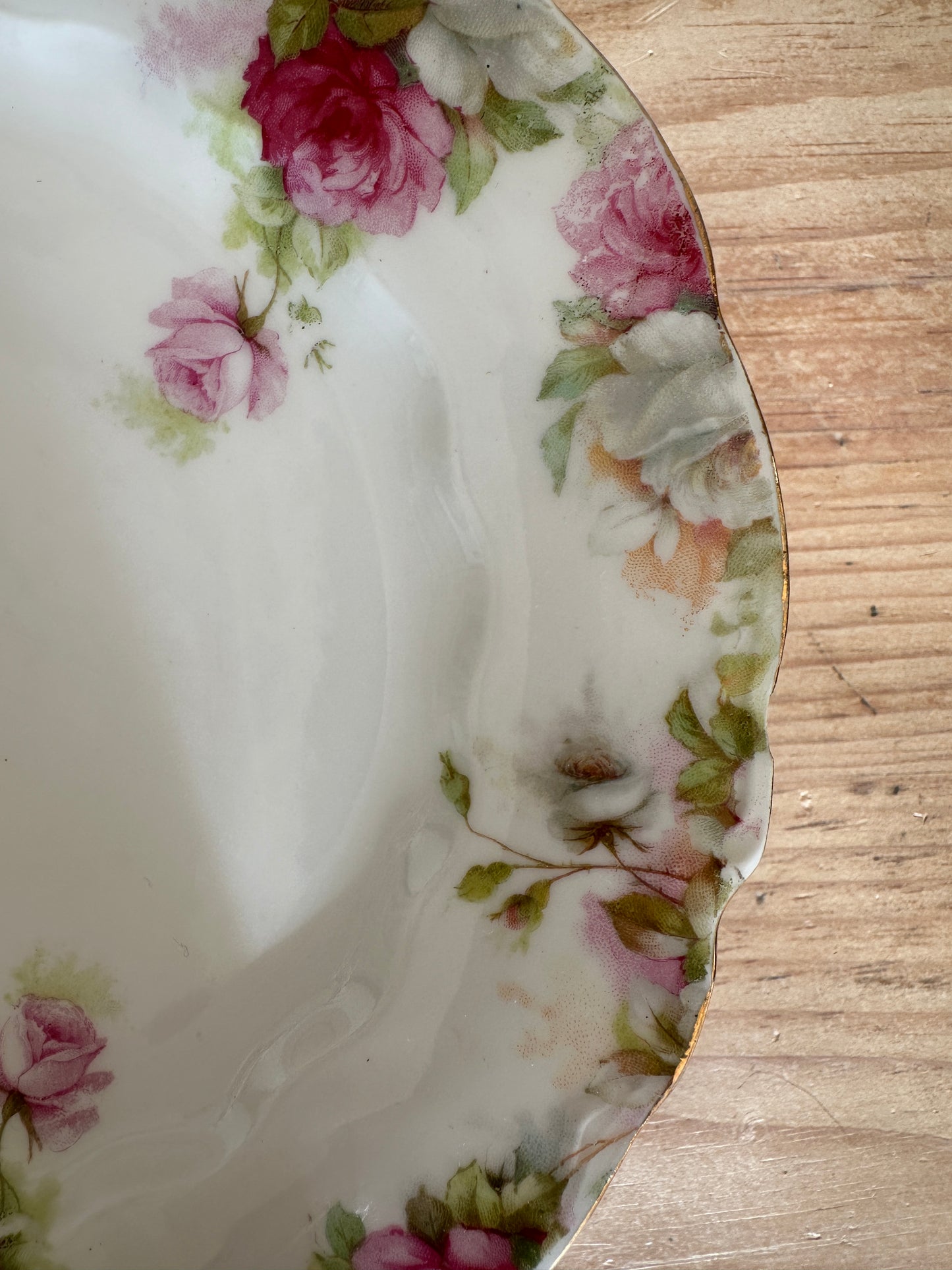 KPM German Floral Plates